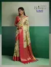 Botanica By Sethnic Pure Kanjivaram Tissue Silk Saree